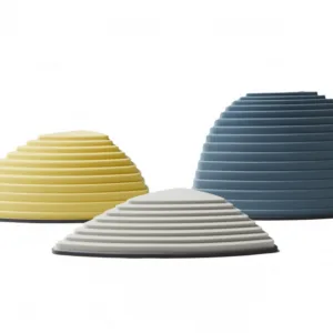 Set de 3 varfuri de munte in culori nordice