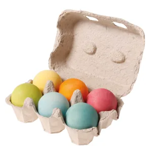 Set de 6 bile mari pastel