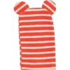 Set de baie din bumbac organic Keptin Jr Huggy Orange