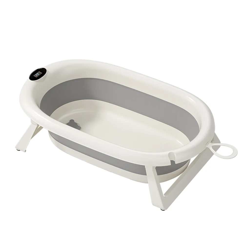 Set de baie pentru copii Little Mom Grey