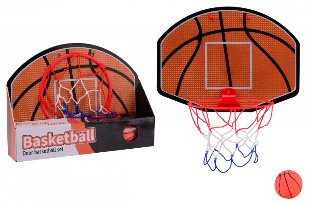 Set de baschet de usa cu mini minge de baschet si cos JohnToy