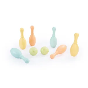 Set de bowling cu 6 popice Dolu Pastel