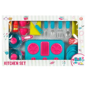 Set de bucatarie cu aragaz