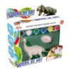 Set de colorat cu dinozauri Ntoys Work Of Art Diplodocus sau Eugenosaurus