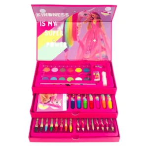 Set de colorat in cutie cu sertare