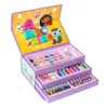 Set de colorat in cutie cu sertare