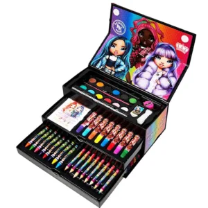 Set de colorat in cutie cu sertare