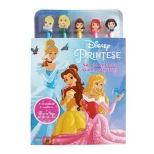 Set de colorat si activitati Disney Printese