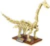 Set de constructie Fossil Building Blocks Dino Museum Brachiosaurus