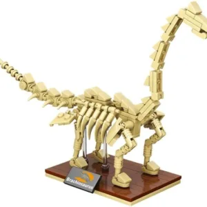 Set de constructie Fossil Building Blocks Dino Museum Brachiosaurus