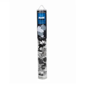 Set de constructie Plus Plus Tonuri de Gri 100 Piese Tub