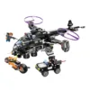 Set de constructie Qman Elicopter de Politie 903 piese