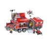 Set de constructie Qman Masina de Pompieri 1431 piese