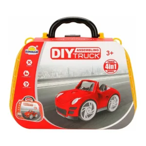 Set de constructie masini 4 in 1