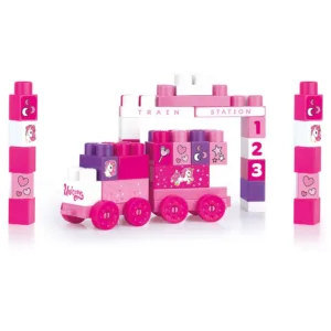 Set de construit trenulet Dolu Unicorn 50 piese