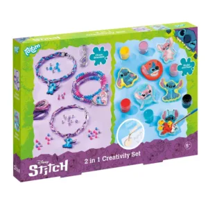 Set de creatie 2 in 1 pictura si bratari Totum Disney Stitch