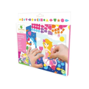 Set de creatie cu abtibilduri Sycomore Fetita