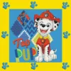 Set de creatie mozaic Diamond dotz Paw Patrol Top Pup