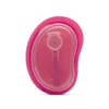 Set de hranire cu 3 piese Lorelli Pink contine farfurie