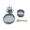 Set de hranire din silicon natural