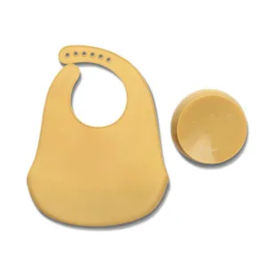 Set de hranire din silicon natural