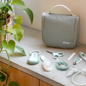 Set de ingrijire Beaba Sage Green cu 10 piese