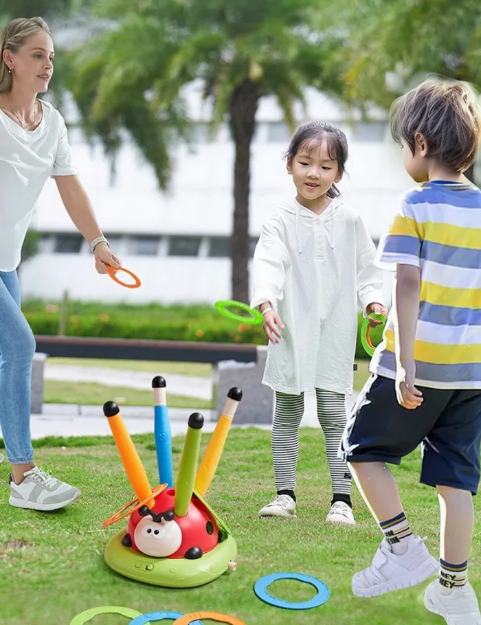 Set de joaca 3 in 1 pentru copii Doris Buburuza lansatoare cu telecomanda