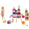 Set de joaca Barbie Magazinul cu accesorii pentru animale companie