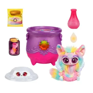 Set de joaca Cazanul magic Moose Magic Mixies cu Surpriza Roz