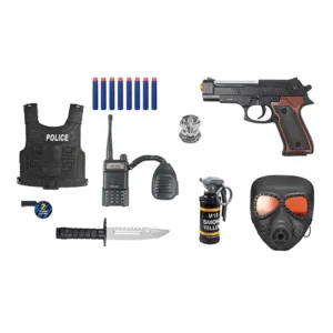 Set de joaca Echipament politie cu vesta Ocie