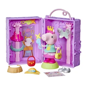 Set de joaca Garderoba lui Peppa Pig si figurina Hasbro 18 piese