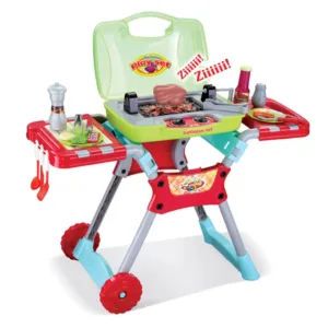 Set de joaca Gratar de gradina pe roti cu sunete si lumini