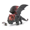 Set de joaca How to Train your Dragon Dragonul Mortii Rosii cu un mic Toothless