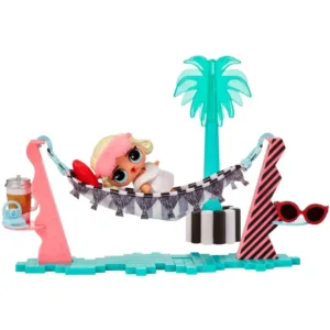 Set de joaca LOL Surprise Vacay Lounge cu papusa