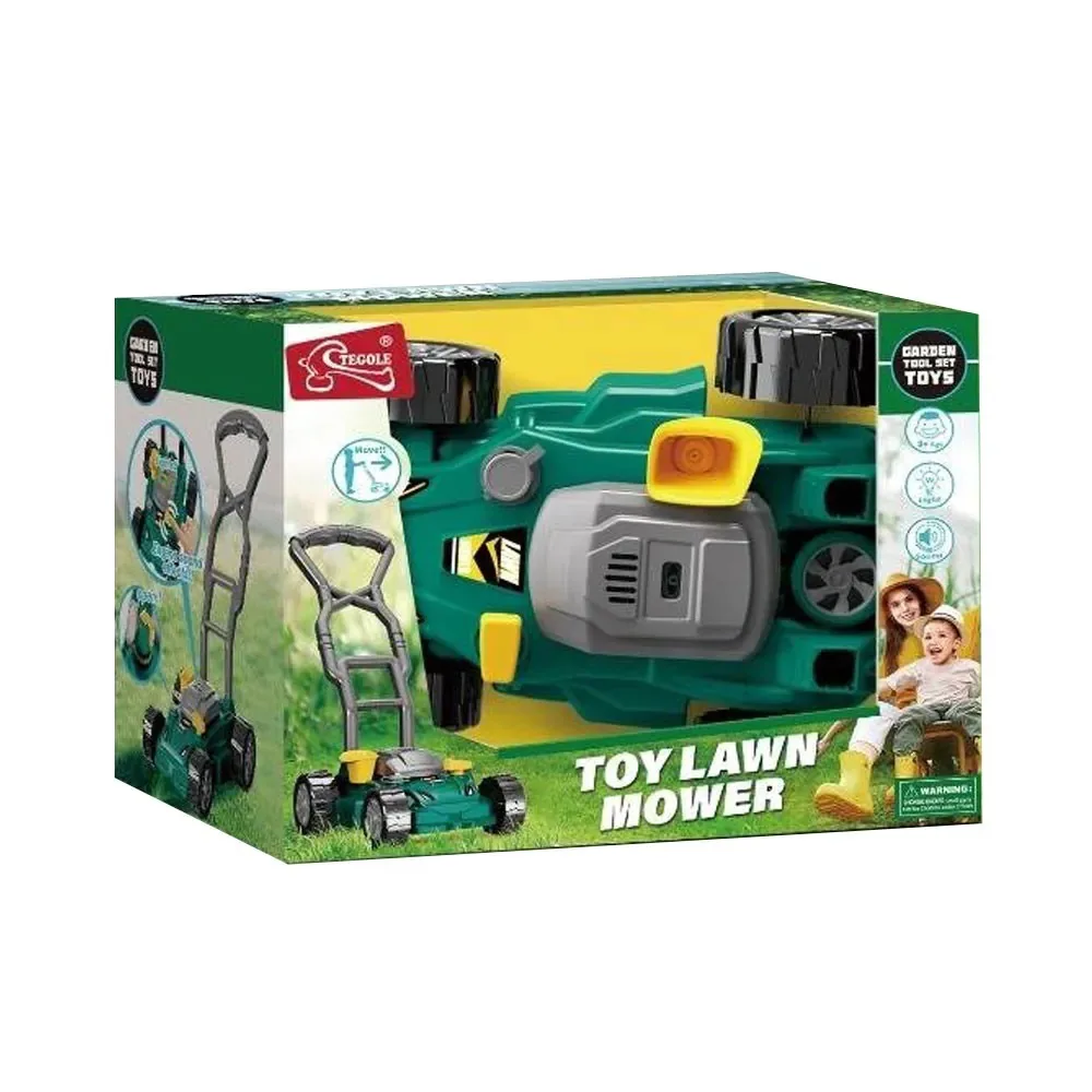 Set de joaca Masina de tuns iarba pentru copii Tegole