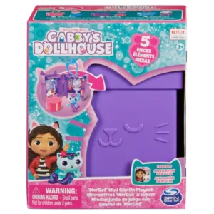 Set de joaca Mini casuta breloc MerCat cu 5 piese