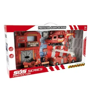 Set de joaca Ocie statie de pompieri cu elicopter