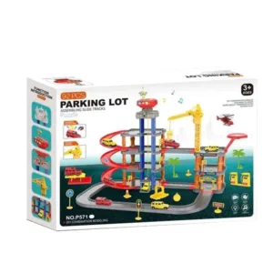 Set de joaca Parcare cu macara si heliport Parking Set