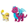 Set de joaca Paw Patrol Rescue Knights Rubble si dragonul Blizzie
