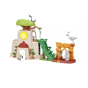 Set de joaca Star Wars Young Jedy Adventures Tenoo Jedi Temple cu 2 figurine