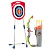 Set de joaca arc fosforescent cu tinta si 3 sageti cu ventuza King Sport