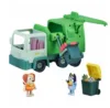 Set de joaca camion de gunoi cu 2 figurine Bluey