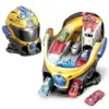 Set de joaca casca transformabila in pista cu masinute