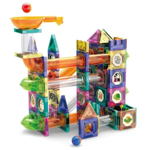 Set de joaca constructor magnetic cu bila 2407K0050/2407K0051 160 piese