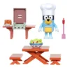 Set de joaca cu 1 figurina Bluey Gratar In Curte