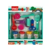 Set de joaca cu 10 piese de design cu plastilina