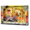 Set de joaca cu 2 dinozauri si accesorii