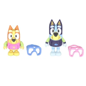 Set de joaca cu 2 figurine Bluey Distractie la Piscina