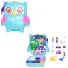 Set de joaca cu 2 papusi si 12 accesorii Polly Pocket