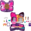 Set de joaca cu 2 papusi si 12 accesorii Polly Pocket